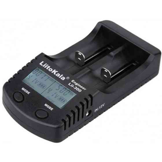 Зарядний пристрій LiitoKala Lii-300, 2x(Lion/NiMH/NiCd), Power Bank, discharge function (Lii-300) Киев
