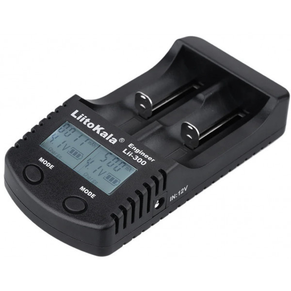 Зарядний пристрій LiitoKala Lii-300, 2x(Lion/NiMH/NiCd), Power Bank, discharge function (Lii-300) Киев - изображение 1
