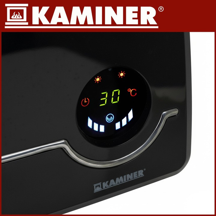 Электрический настенный обогреватель с WiFi и пультом управления Kaminer (26388) Нововолынск - изображение 2