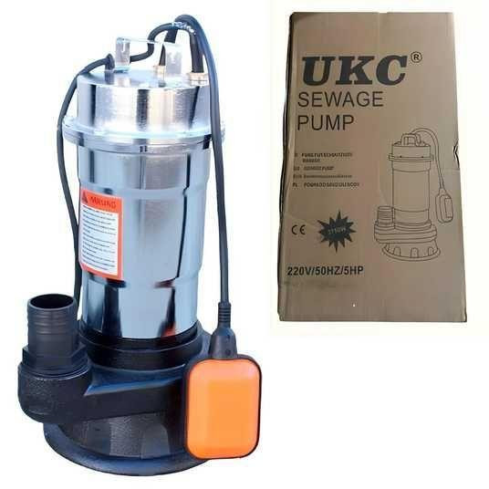 Канализационный насос 5m-1 3150W 220V 4.2HP для откачки чистой и грязной воды, дренажный погружной Одесса - изображение 1