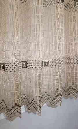 Тюль сітка "Juli", висотою 1,5м колір какао з венге 1260т Київ