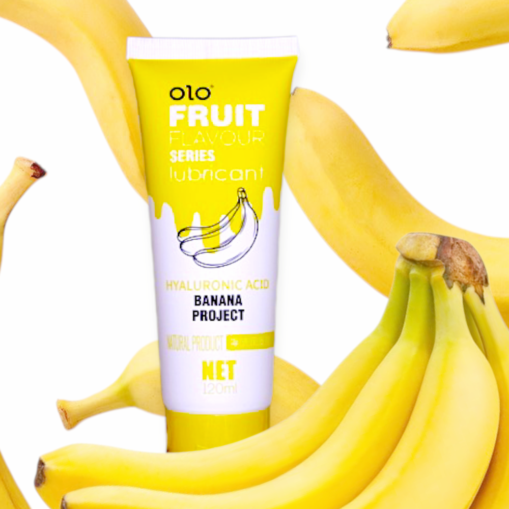 Лубрикант водный Fruit Flavour Series – Banana Project, аромат и вкус банана Sex Aura Киев - изображение 1