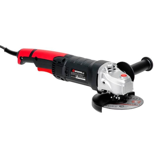 Болгарка INTERTOOL WT-0224, 1,2 кВт, 11000 об/хв, диск 125 мм - для будівельних робіт Львів - фото 9