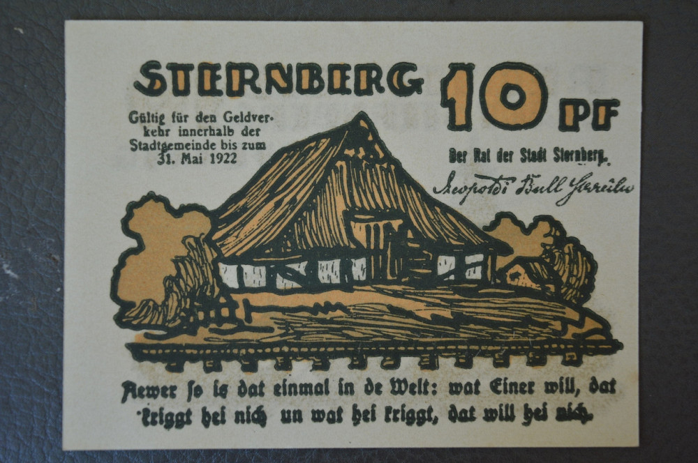 Німеччина. Нотгельд. 10 Pf ( 11 ) Полтава - фото 1