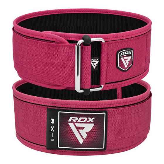 Пояс для важкої атлетики RDX RX1 Weight Lifting Belt PINK-XS Кам'янське