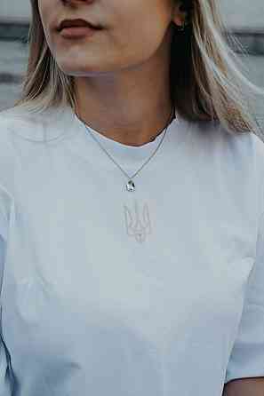 Футболка укорочена жіноча з широкими рукавами Білий 42/44 Харків