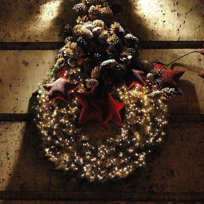 Гирлянда ColorWay Мишура LED 150 5 м 8 функций теплый цвет USB (CW-G-150L5U) Винница - изображение 12