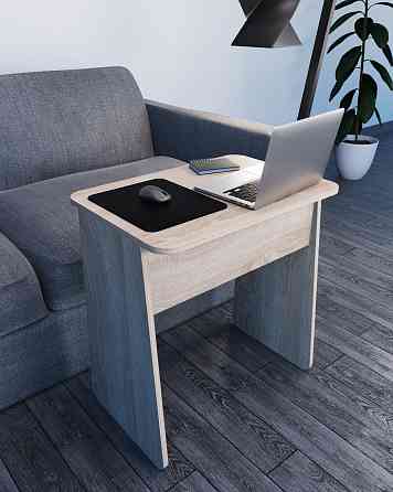 Стіл для ноутбука, Дуб Сонома, 650/450/700 Львів