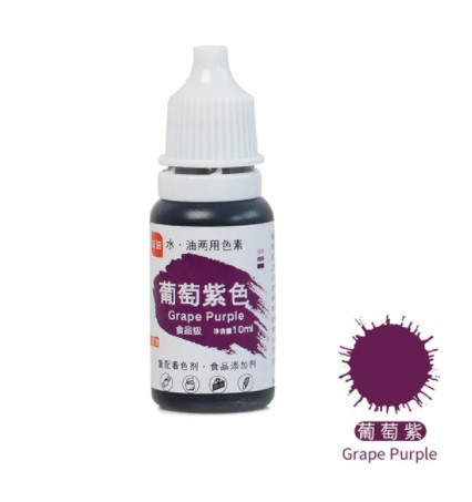 Пищевой краситель grape purple - 10г, материал: пигментные чернила, для тортов, печенья, мастики, мыла и т.д. Киев - изображение 1