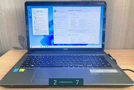 Гарний Ноутбук: ASER Aspire 17.3" E1-731G 4x Intel i5-3210M/8/500/ GF710M. Київ