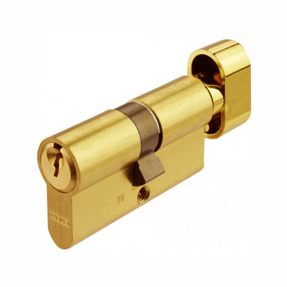 ЦИЛІНДР КЛЮЧ/ВОРОТОК KE50 MM Z40/K40 МАТОВА ЛАТУНЬ Київ - фото 1