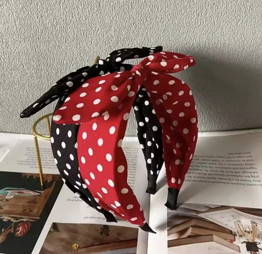 Обруч ободок для волосся з вушками Червоний Смела - изображение 4