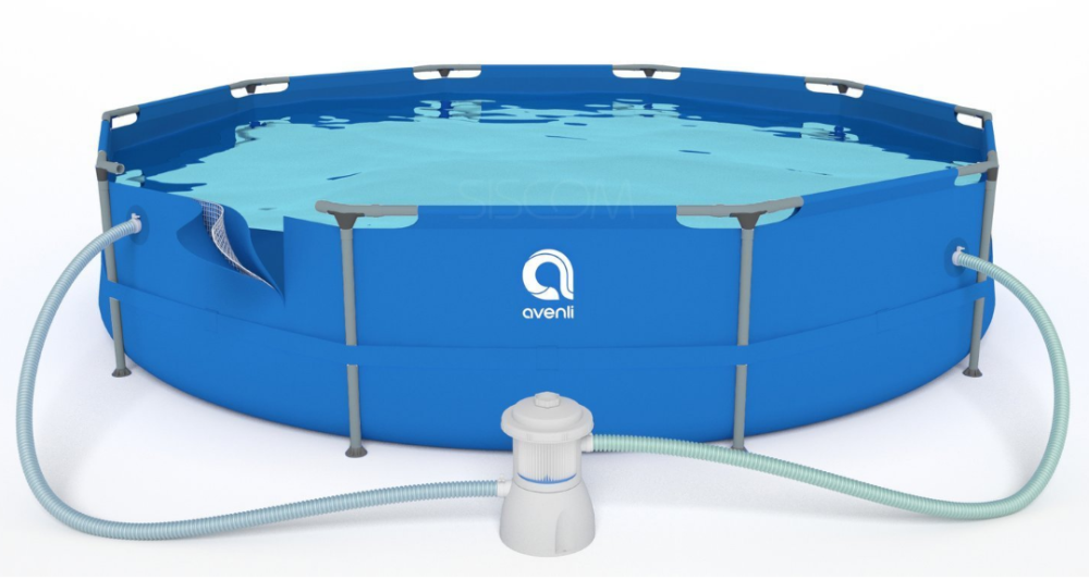 Басейн каркасний садовий із насосом на міцній рамі 305x76см + аксесуари 16in1 Київ - фото 4