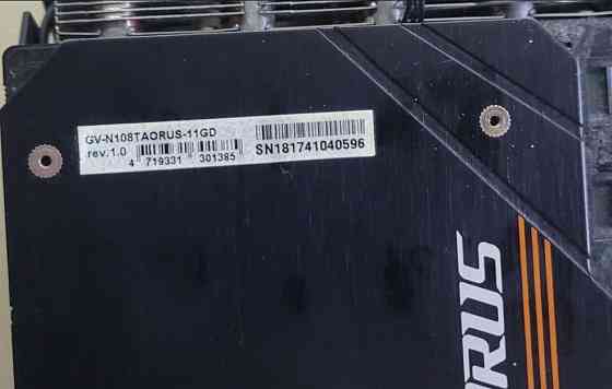 Видеокарта Gigabyte GTX 1080 Ti 11Gb. Киев