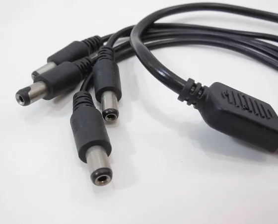 Спліттер-розгалужувач живлення 1x4 5.5x2.1 мм для 4 камер відеоспостереження CCTV Київ