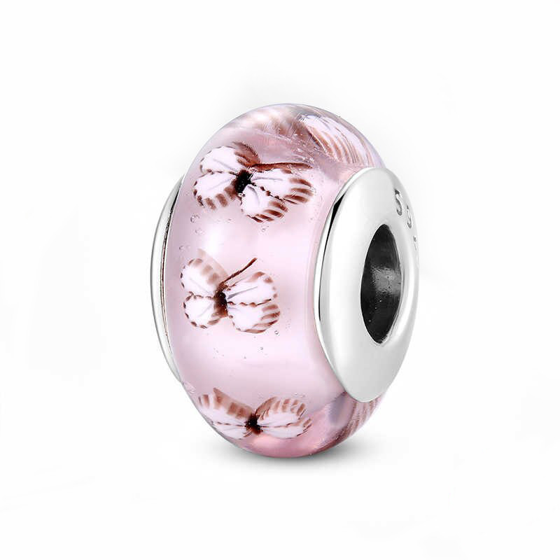 Срібна намистина Пандора    "Метелики" MasterSem Київ - фото 1