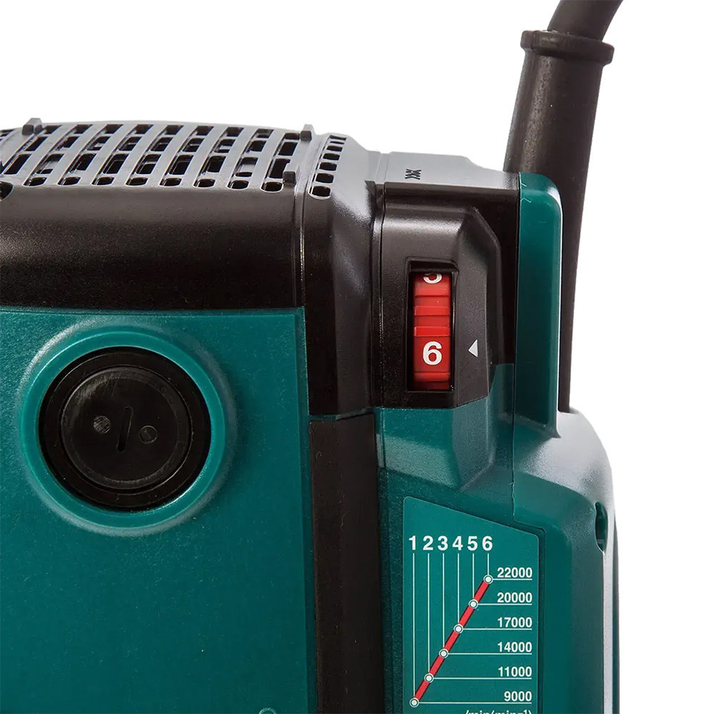 Фрезер вертикальний  Makita RP2303FC08 : 2100 Вт, цанга 6/8/12 мм, 9000-23000 хв-1 Київ - фото 7