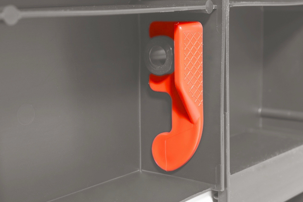 Стіл для саду пластиковий розсувний BICA Bergen, сіро-бежевий Київ - фото 8