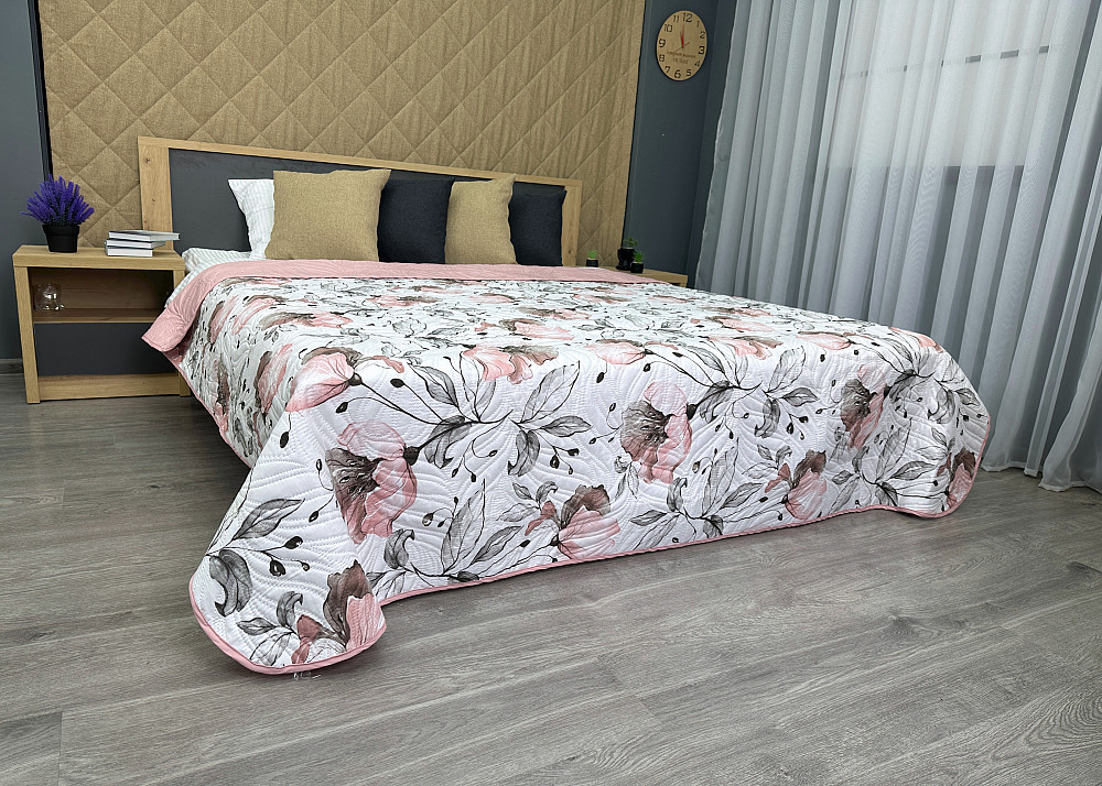 Покривало Decorator Dusty Blossom 140х215 см з різнобарвним квітковим принтом (85-182) Київ - фото 5