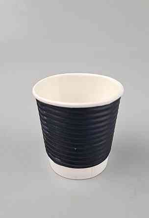 Паперові одноразові склянки гофровані 110 мл (20 шт.) Харків