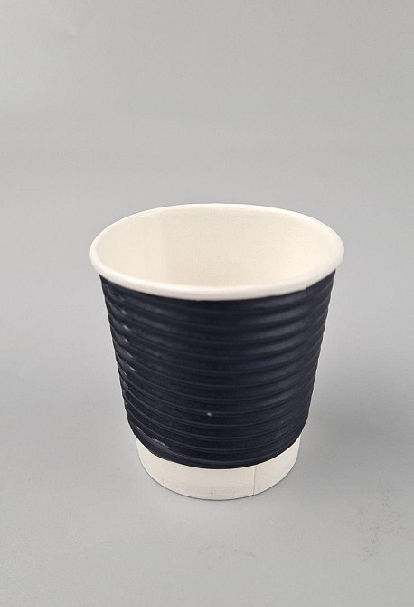 Паперові одноразові склянки гофровані 110 мл (20 шт.) Харків - фото 2