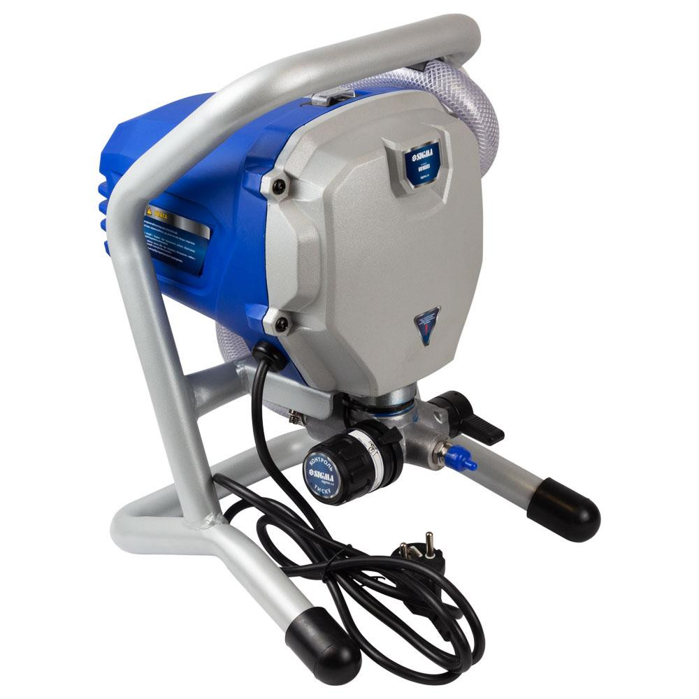 Аппарат для безвоздушной покраски компакт 650Вт 1.1л/мин 210бар Profi SIGMA (6816551) Киев - изображение 8