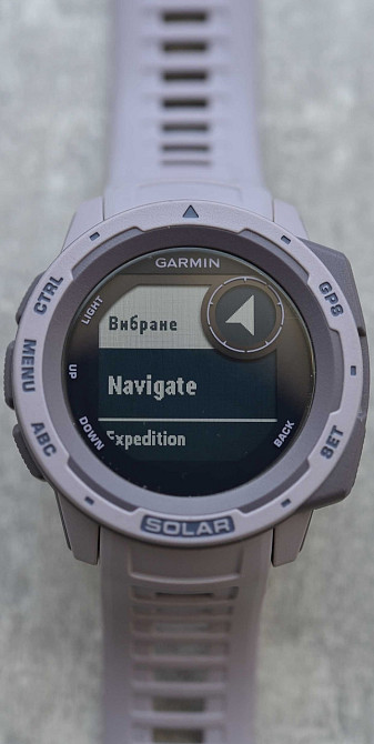 Смарт-Часи Garmin Instinct Solar orchid. Київ - фото 5