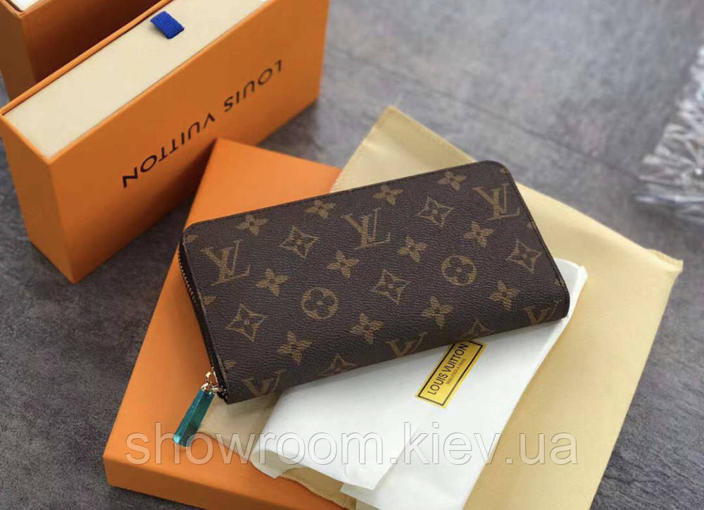 Чоловічий гаманець Louis Vuitton (60017) dark brown Київ - фото 7