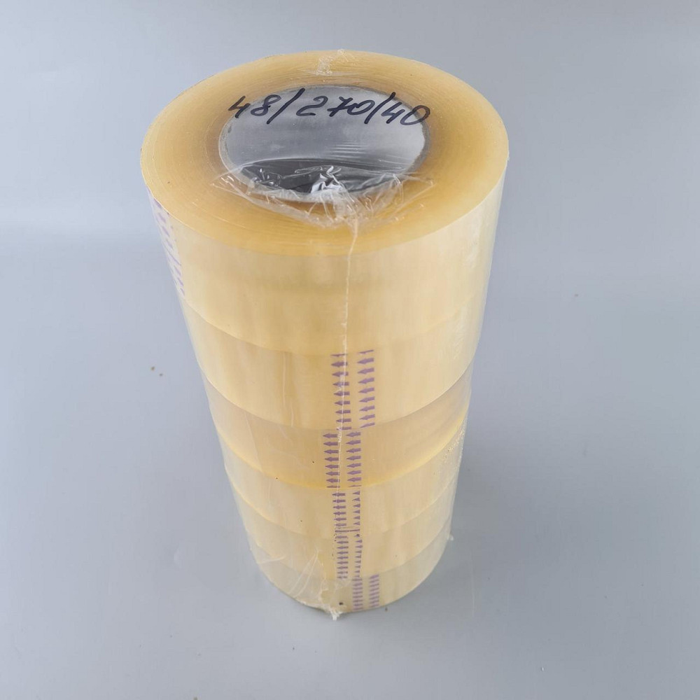 Скотч пакувальний 48мм 270 метрів 40мк (6 шт) Харків - фото 2