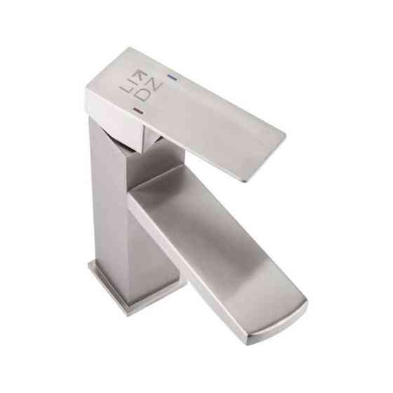 Змішувач для раковини Lidz (NKS) 10 30 001F, нікель (LIDZNKS103000100) Київ