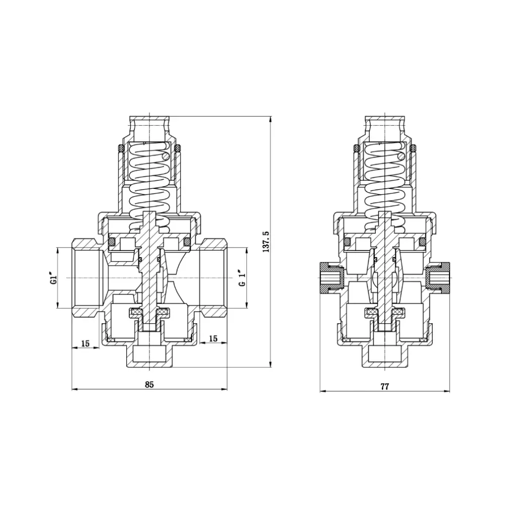 Редуктор Thermo Alliance Standart 1" SF242W25 Київ - фото 10