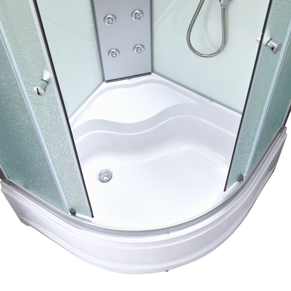 Гидромассажный бокс Lidz Tani SBM90x90.SAT.HIGH.FR, стекло Frost 4 мм Киев - изображение 4