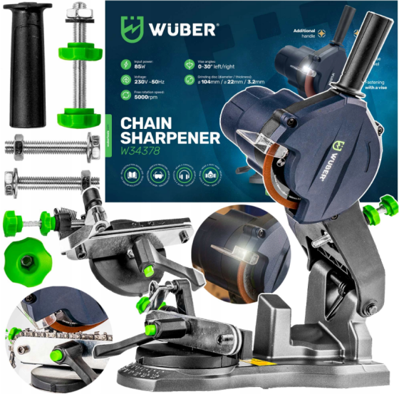 Верстат для заточування ланцюгів 85W Wuber (Польща) Київ