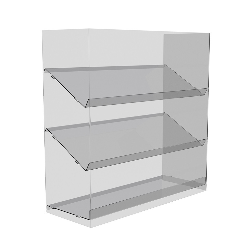 Підставка вітрина EKOSTAR під батончики настільна 3 полки 400х150х400 Київ - фото 3