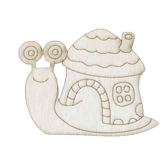 Набір дитячої творчості Розпис по дереву "Магніти-равлик та жабка" РД-013 Вінниця