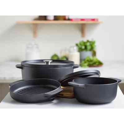 Сковорода KitchenAid Matte Oven-to-table гриль 26 см (CC004600-001) Вінниця