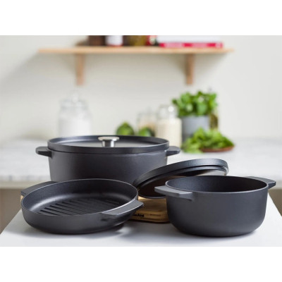 Сковорода KitchenAid Matte Oven-to-table гриль 26 см (CC004600-001) Вінниця - фото 6