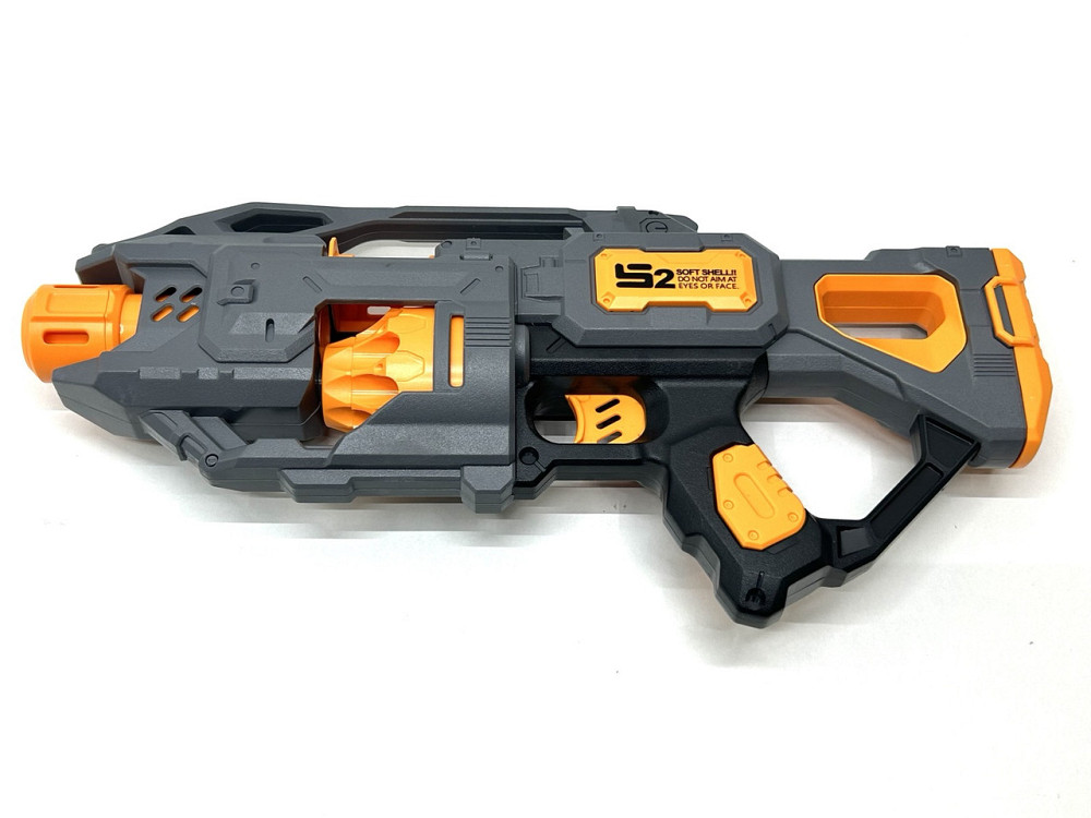 Автомат бластер дитячий 20 м'яких патронів довжина 49см (ZC7139) Чернигов - изображение 6