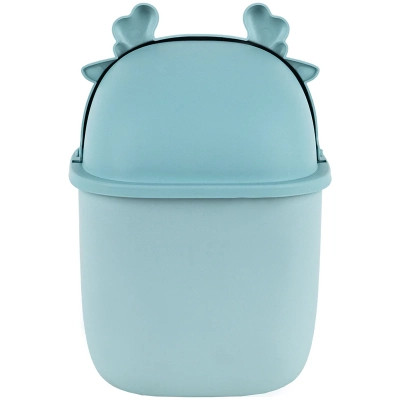 Кошик для паперів Kite Настільний контейнер для сміття, блакитний (K24-009-4) Вінниця - фото 2