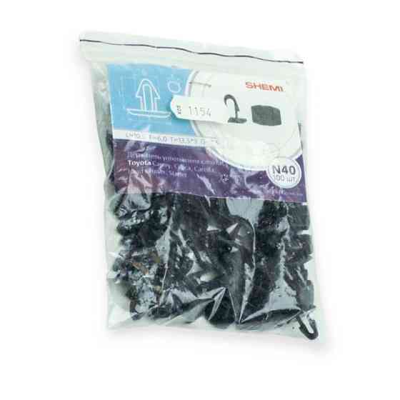 Кліпса держ.ущільн.кап Тойота (отв6дл.10шл13.5*9) (100шт) №40 Мукачево