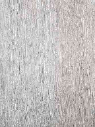 Шпалери вінілові на флізеліні Grandeco Textured vibes 0.53x10 під кору дерева структурні світло-сірі Київ