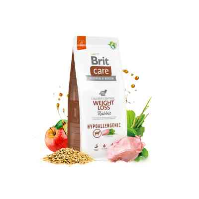 Сухий корм для собак Brit Care Dog Hypoallergenic Weight Loss з кроликом 1 кг (8595602559183) Вінниця