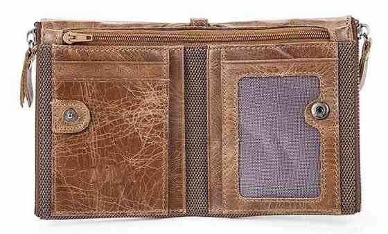 Кошелек мужской светло-коричневый (Vintage) Киев