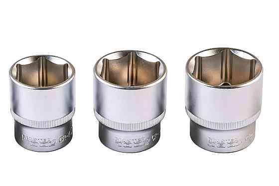 MASTERTOOL Набір інструментів MASTERTOOL PROFI ¼"&½" 72 шт 4-13 мм 10-27 мм CrV50BV30 протиудар Київ