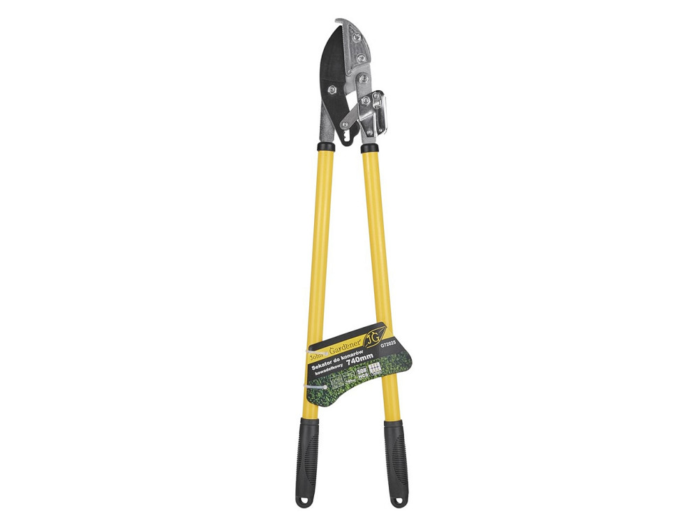 Гілкоріз "John Gardener" тип лез ковадло, шарнірний зубчатий, для гілок до 55мм Київ - фото 6