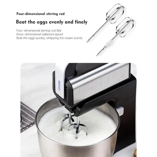 Міксер стаціонарний 1000Вт 5 швидкостей BITEK BT-6652 Одеса - фото 5