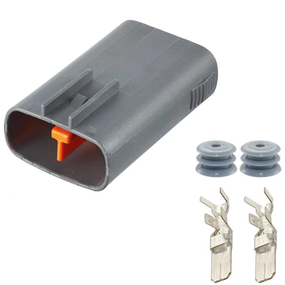 Роз'єм конектор 2-кон., Вентилятор Охлаждения Радіатора, (Резистор), 6195-0057, SUMITOMO Mazda, Nissan 40095 Київ - фото 1