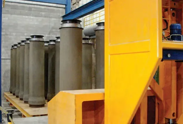 Устаткування для виготовлення бетонних труб Vihy Mastermatic HawkeyePedershaab Київ - фото 8