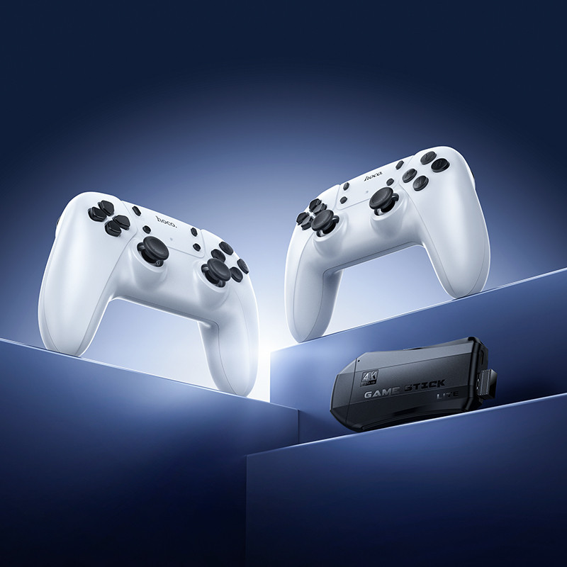 Игровая приставка + 2 джойстика HOCO GA31 Collection game box+two wireless gamepads set White Одесса - изображение 7