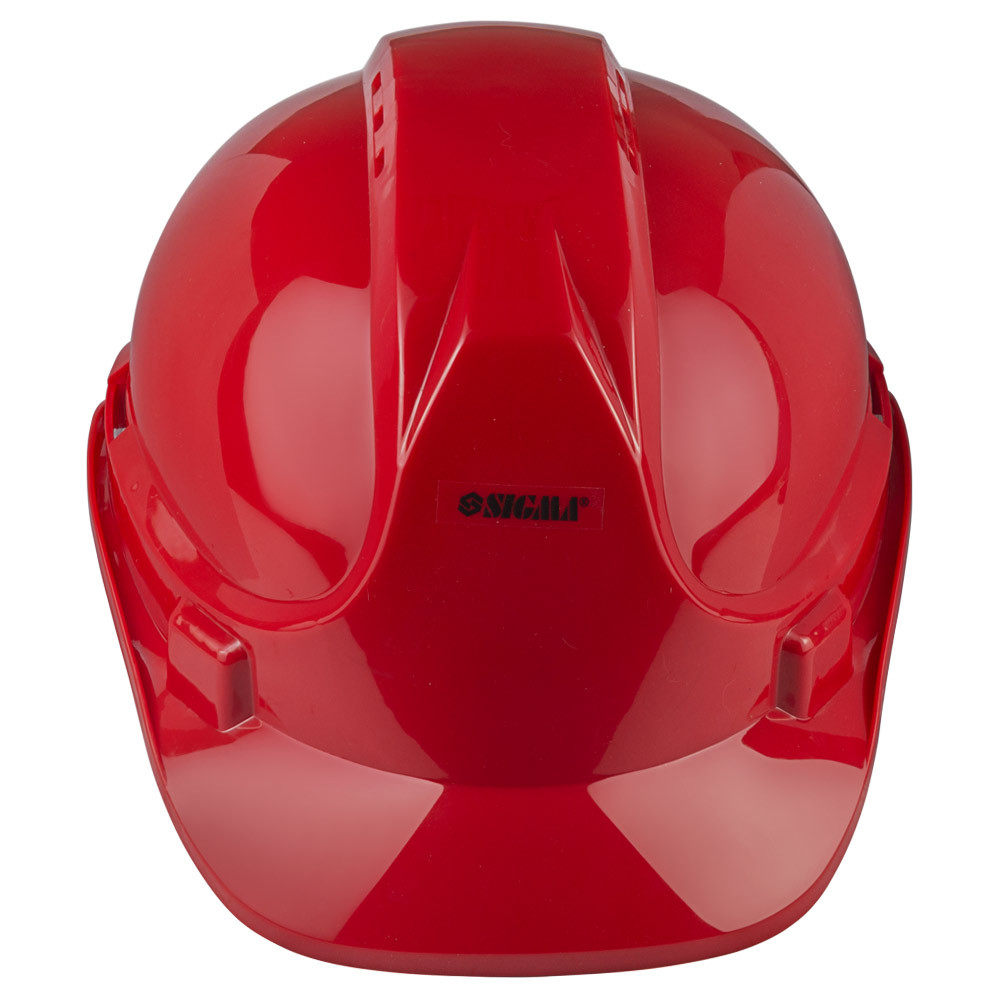Sigma Каска строительная 8 точек крепления (красная) SIGMA (9414511) Киев - изображение 1